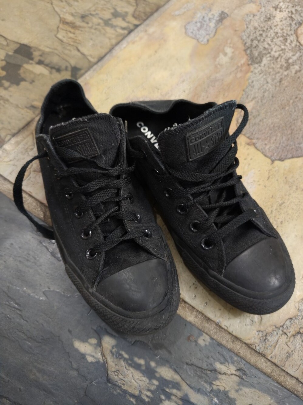 Chuck Taylor All Star Women's Low Top Sneakers in Black